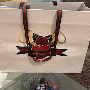 Gucci Gift Bag Tattoo Heart Collection